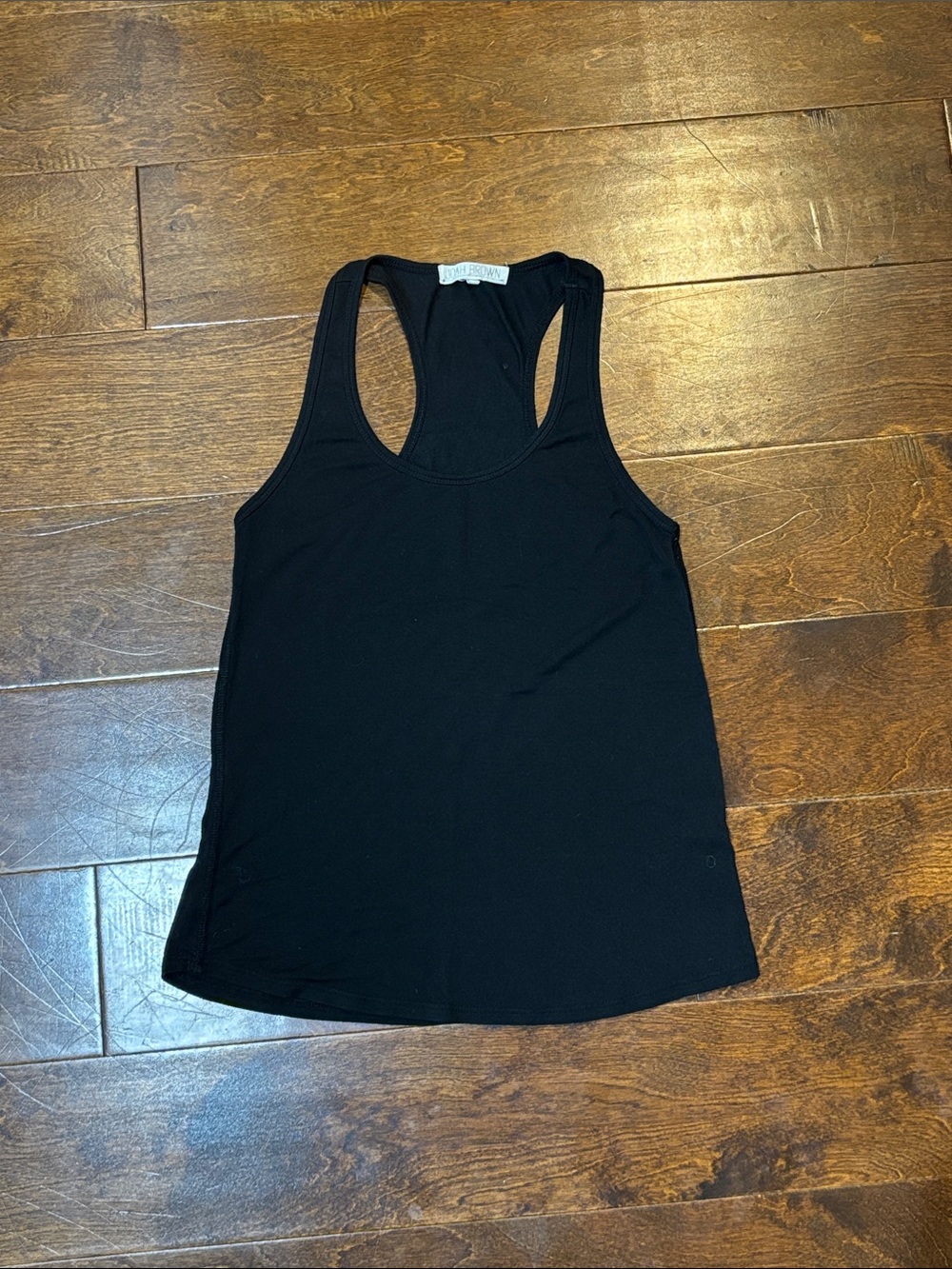 Joah Brown Black Racerback Tank Top size Small / Medium Modal Super Soft